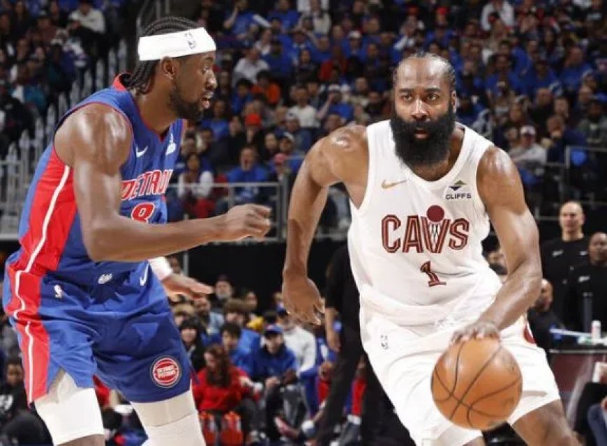 Cavaliers ontsnappen in thriller en pakken voorsprong tegen Pistons