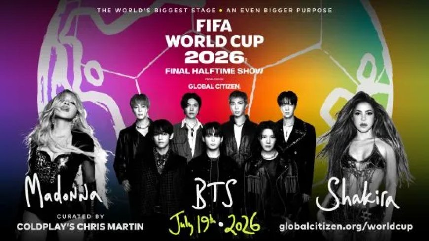 Madonna, Shakira en BTS verzorgen WK-halftime show
