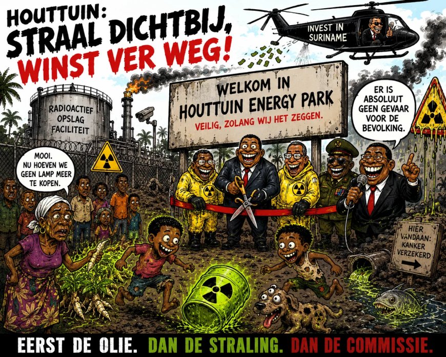 Radioactieve stralen in de achtertuin