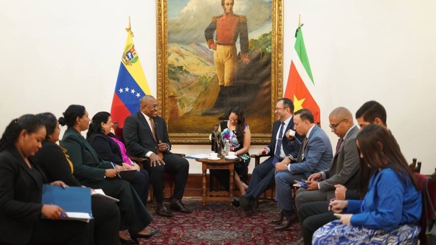 Suriname en Venezuela versterken samenwerking na 50 jaar diplomatieke banden
