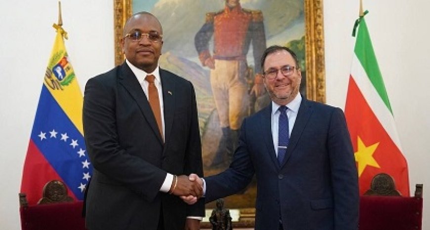 Suriname en Venezuela willen bilaterale samenwerking verder versterken