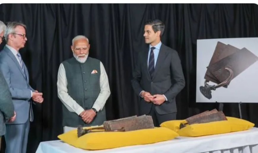 Nederland geeft eeuwenoude Chola-koperplaten terug aan India
