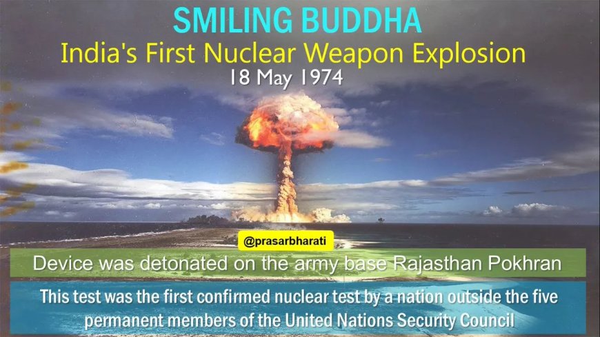 Weetje van de dag – Vandaag in 1974: India treedt toe tot de nucleaire club