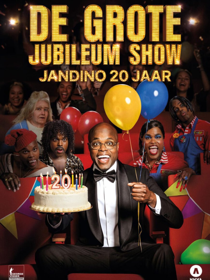Jandino Asporaat 20 jaar op het podium