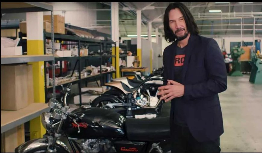 Keanu Reeves jaagt verder met ARCH Motorcycles