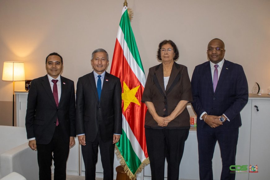 Suriname en Singapore versterken samenwerking tijdens COFCOR