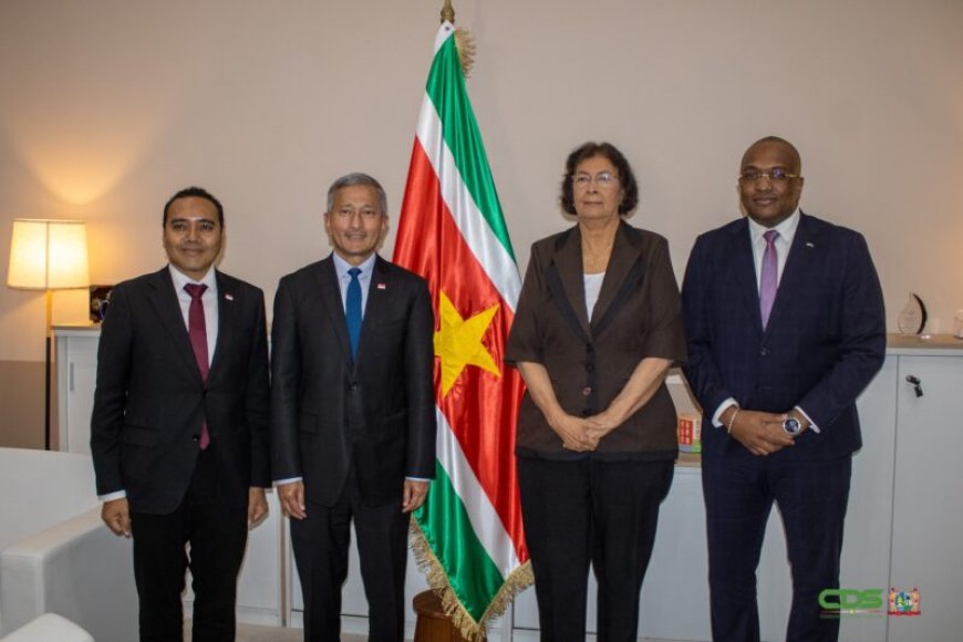 Suriname en Singapore versterken samenwerking