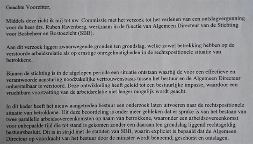 Vertrouwenscrisis bij SBB: minister Soeropawiro wil ontslag Ruben Ravenberg