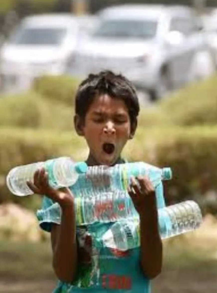 De jongen die elke dag water verkoopt