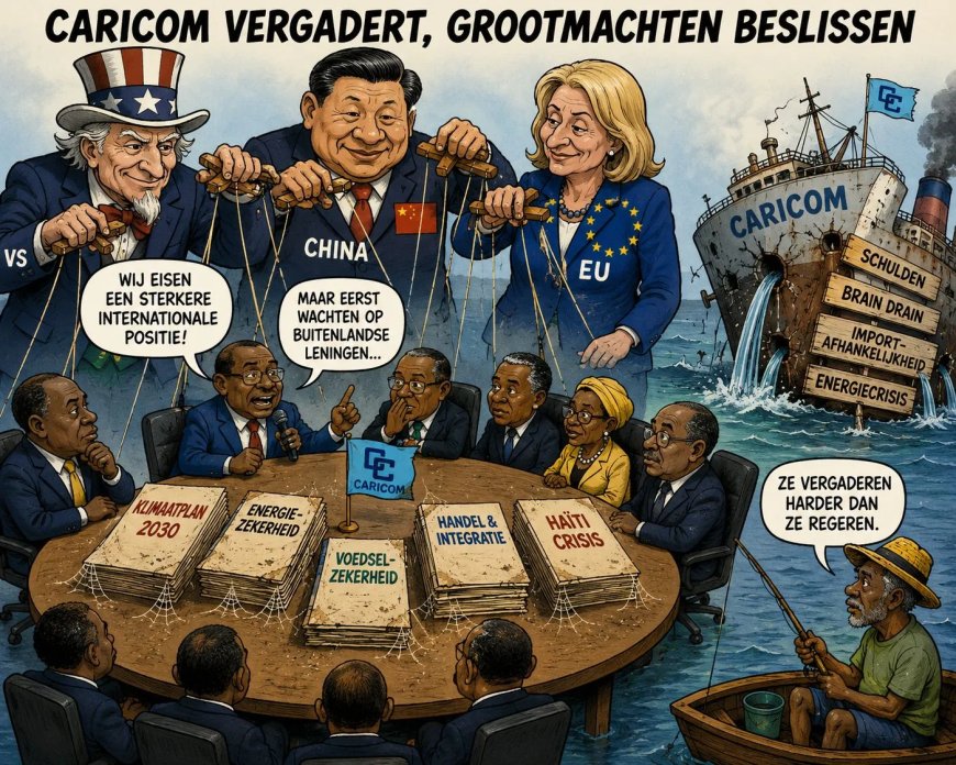 CARICOM zoekt invloed maar blijft afhankelijk van grootmachten