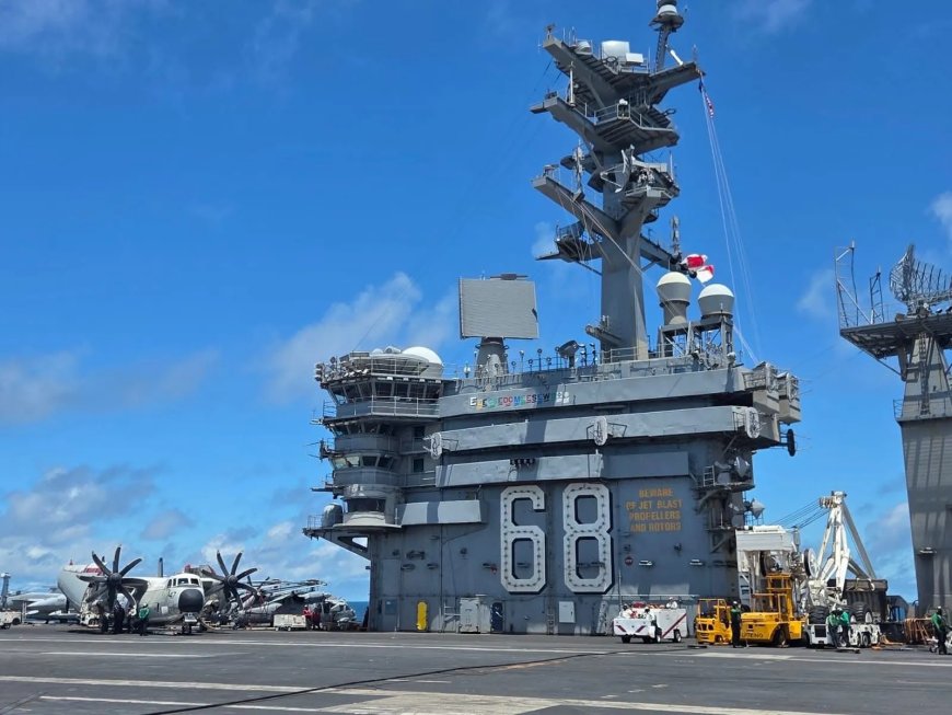 USS Nimitz bezoekt Suriname voor versterking samenwerking