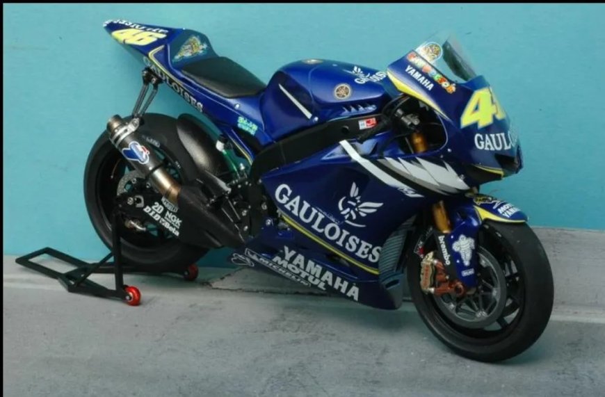 Yamaha MotoGP motor zonder zichtbare schroeven gebouwd