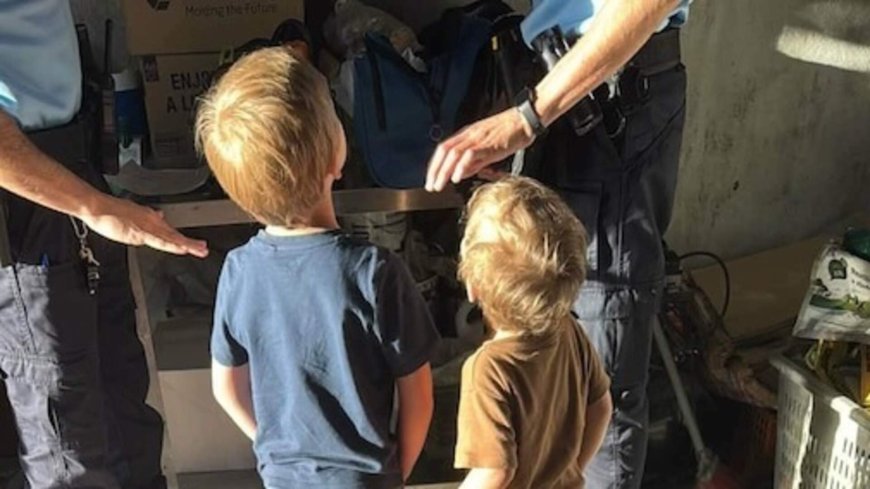 Man die kinderen (3 en 5) geblinddoekt achterliet blijkt gewelddadig verleden te hebben
