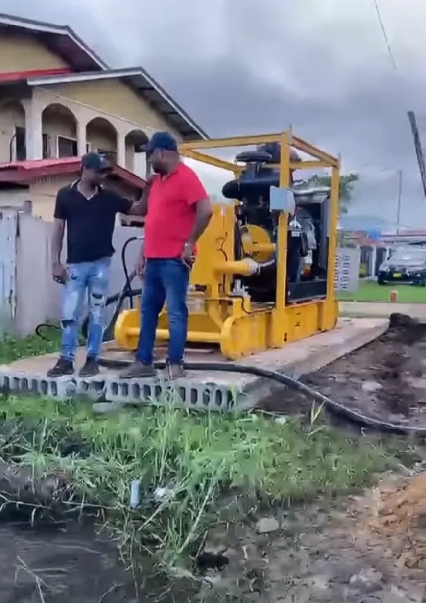Ondankbare waterpolitiek: Guyana pompt, OWRO praat