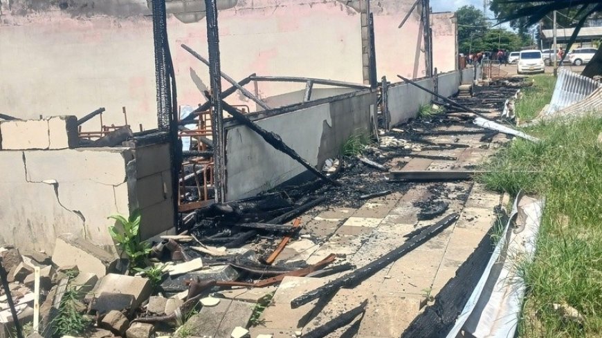 Afgebrand deel HAVO 4 nog steeds niet vrijgegeven door politie