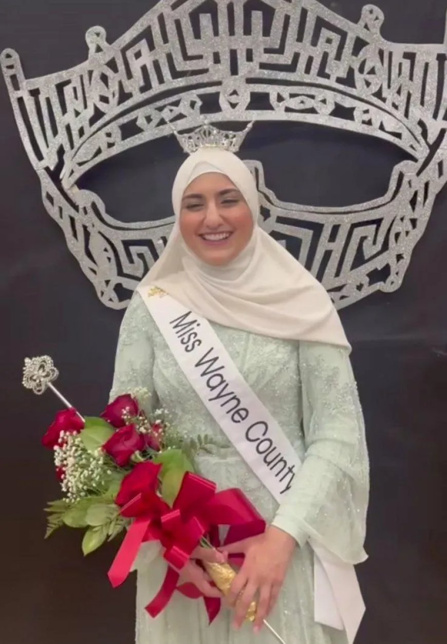 Beautyqueen met hijab veroorzaakt discussie in Amerika