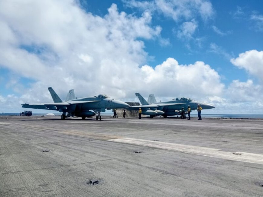 Bezoek aan de USS Nimitz: Brullende straaljagers en pure spanning op zee