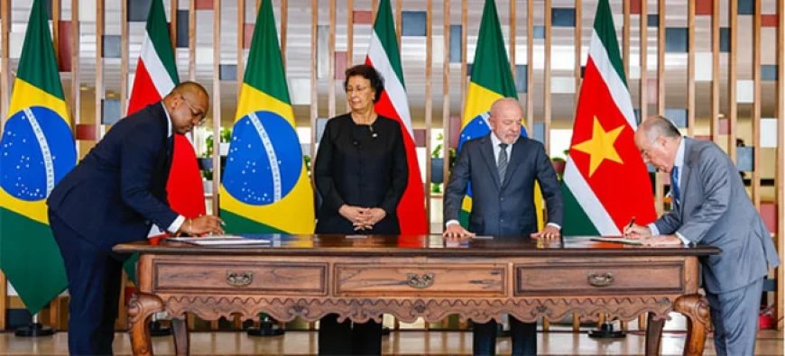 Suriname en Brazilië verdiepen samenwerking op diverse gebieden