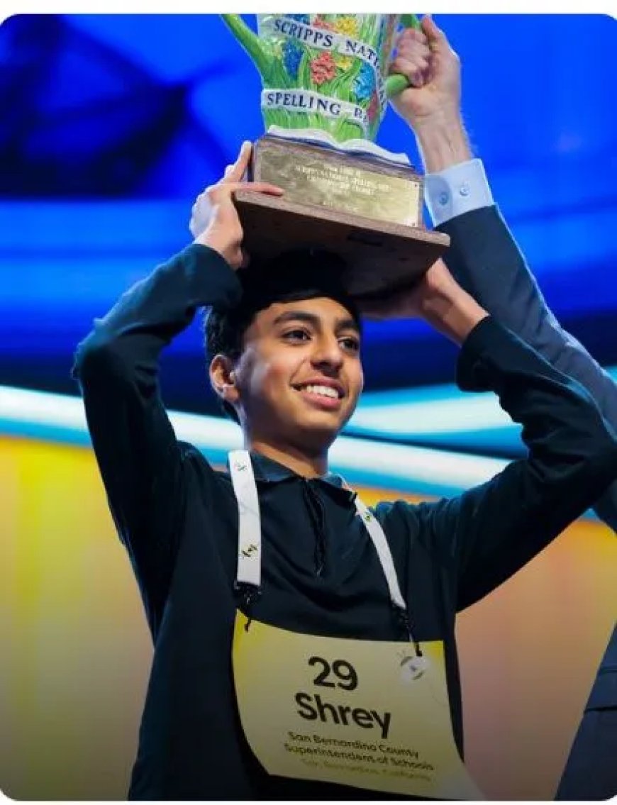 Shrey Parikh wint Nationale Spelling Bee 2026