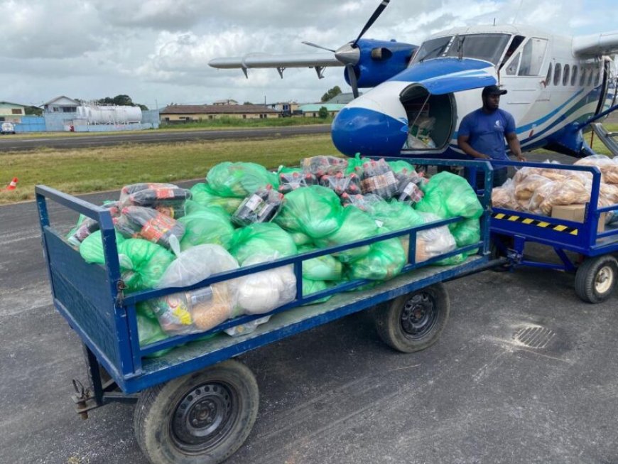 Voedselhulp bereikt ruim 1300 gezinnen in getroffen dorpen Zuid-Suriname
