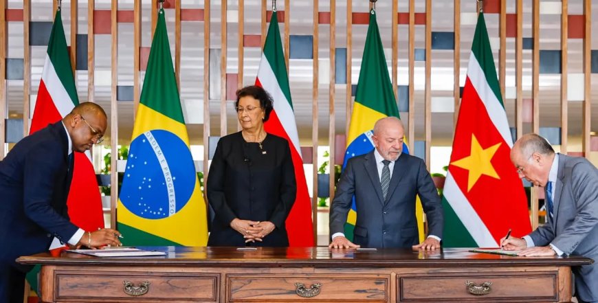 Suriname en Brazilië sluiten breed samenwerkingspakket