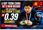 Chinese wonderkind verbreekt rubiks cube-record