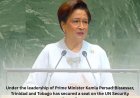 Trinidad en Tobago verovert zetel in VN-Veiligheidsraad