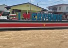 Teleurstelling in Coronie na vernieling van ‘I Love Coronie’-monument