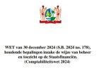 Het bestuurlijk tekort: slotwet begrotingsrekening vanaf dienstjaar 2001 uitgebleven