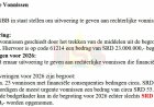 GBB moet SRD 128 miljoen betalen aan vonnissen, slechts SRD 32 miljoen op begroting