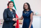 CDEMA-directeur bespreekt rampenweerbaarheid met president Simons