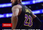 LeBron James vertrekt na acht jaar bij Lakers