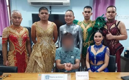 Opmerkelijk – Thais politiebureau verspreidt AI-foto arrestatie door agenten in glitterjurken