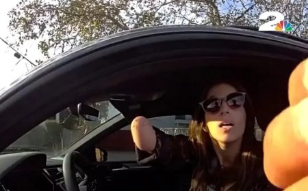 Opmerkelijk – Vrouw in VS beboet voor rijden met telefoon in rechterhand, terwijl ze geen rec