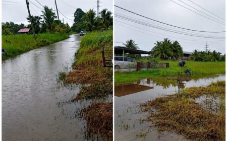 Aanhoudende regen zorgt voor wateroverlast in delen van Wanica