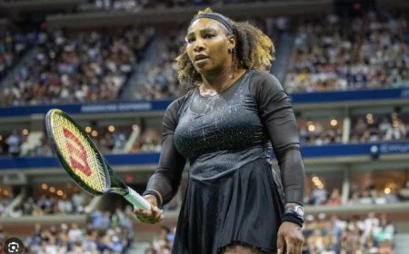 Serena Williams keert terug op tennisbaan met dubbelspel in Londen