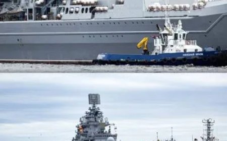 Russische kernkruiser admiral nakhimov nadert terugkeer in actieve dienst