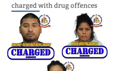 Drie Surinamers aangeklaagd op Barbados wegens cocaïnehandel