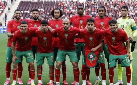 Marokko bereikt historische zevende plaats op FIFA-ranglijst