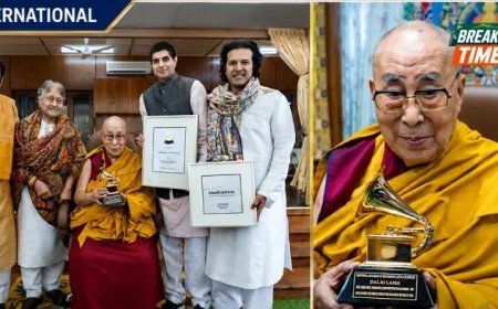Dalai Lama ontvangt Grammy voor inspirerend meditatiealbum