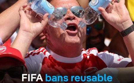 Wereldbeker verbiedt hervulbare flessen
