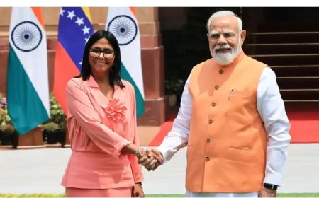 Rodríguez en Modi versterken banden tussen Venezuela en India