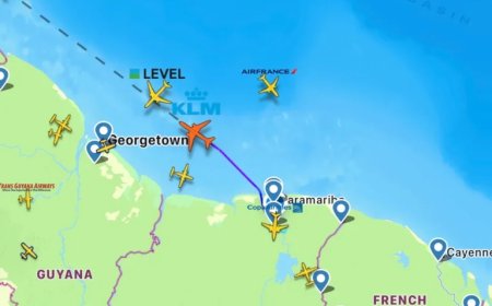 KLM-vlucht naar Amsterdam wijkt uit naar Trinidad