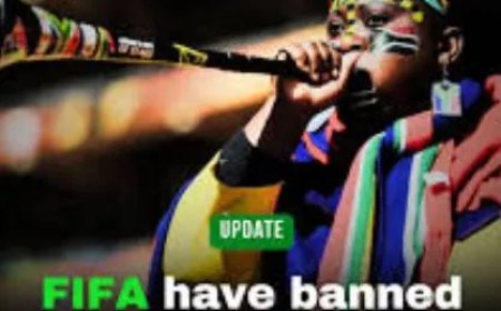 FIFA verbiedt vuvuzela’s tijdens WK 2026