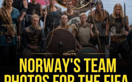 Noorwegen trekt aandacht met Vikingfoto voor WK