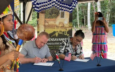 AFCP en Jodensavanne ondertekenen subsidieovereenkomst van bijna USD 200.000