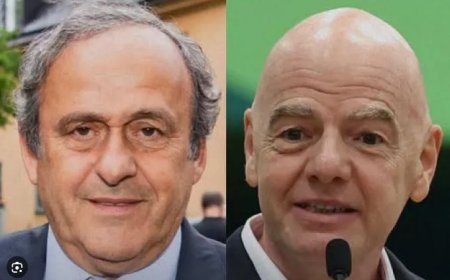 Platini klaagt FIFA-voorzitter Infantino aan