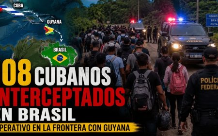 Brazilië onderschept 108 Cubaanse illegale immigranten te midden van groeiende asielaanvragen