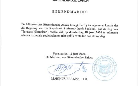 Javaans Nieuwjaar 18 juni geen nationale vrije dag