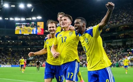 Derde helft WK-2026: Zweden te sterk voor Tunesië en wint met 5-1